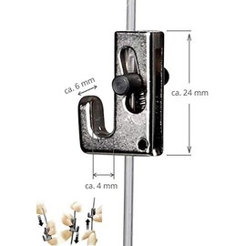 SOFT-RAIL® Set of 4 Mini Magic Picture Hooks Accessories Gallery Rails & Picture Rails