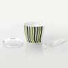 Omada Design Plastic Sugar Bowl with Spoon and Lid, Sugar