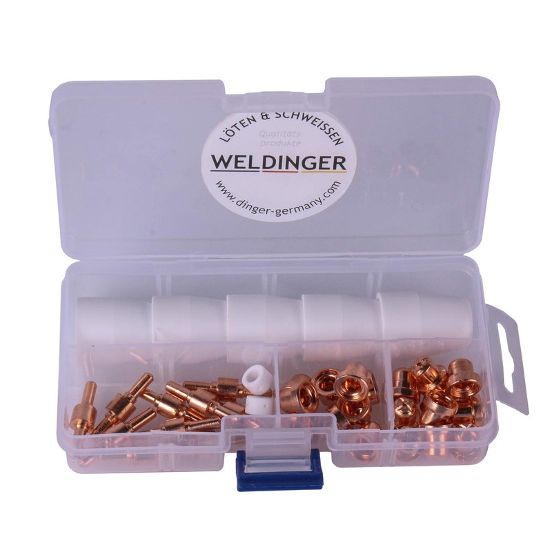WELDINGER CUTSet1 Wear Parts Set 37 Pieces for Plasma Cutters