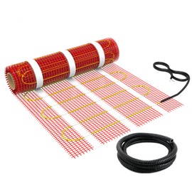 50 sqft HEATIT Warmmat Electric Radiant Self-adhesive Floor Heat Heating System