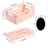 6 Pcs Mini Fodable Storage Baskets, Small Collapsible Storage Baskets,