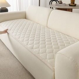 Couch Covers for Dogs, Anti Slip Pet Couch Covers for 4 Seats, White