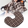 Elderly Wheelchair Care Shawl Thickened Lint Keep Warm Shoulder Blanket