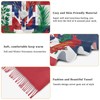 HOAIRONY Dominican Republic Flag Women's Scarf Shawl Cashmere Feel Scarves