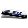 Chrome Finish Metal Emblem 7.3L Badge (Blue Letter)