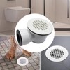 2-Inch Side Outlet Low Profile Shower Drain, PVC Shower Drain