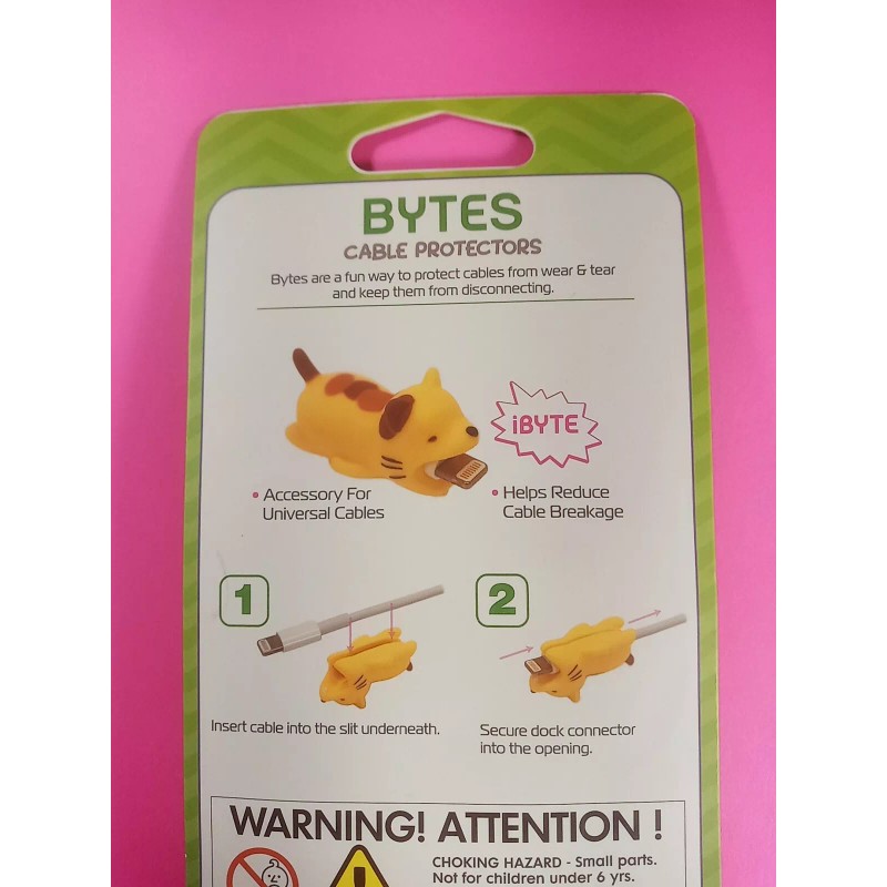 Universal New Tzumi Cord Bytes Silicone Unicorn + Lizard Fitting