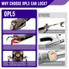 OPL5 Car Steering Lock, Heavy Duty Universal Anti-Theft Locking Devices,