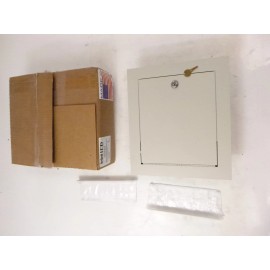 Innovative Electronic Designs IED Flush Mount Lock Door Backbox For IEDA 13.5"X12"X3.5" Includes 2 Keys