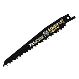 Dewalt DT99554-QZ DT99554-QZ-Hoja de Sierra Sable Bi-Metal XR Extreme RUNTIME, One Size, Set of 5 Pieces