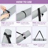 YOGAER Yoga Mat Carrier Strap, Adjustable Thick Straps Sling for