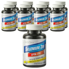 Daily One Selenium 200, 100 tablets, 9 units / 데일리원 셀렌 200, 100정, 9개