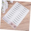 Mikinona Easy Apply Artificial Eyebrow Stickers 3d Eyebrow Stencils for