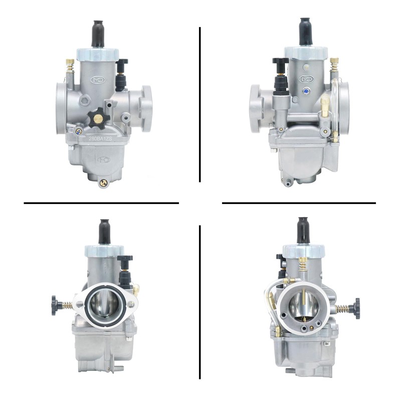 PE Carburetor 19mm Flange Carb with Air Claen Velocity Stack