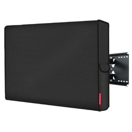 Porch Shield 26-32 inches Outdoor TV Cover Universal Weatherproof Protector for LCD, LED, Plasma Flat TV Screen, Compatible with Wall Mounts and Stands (Black)