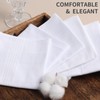 HHHAZ 12 Pack Bulk Handkerchiefs for men, 100% Soft Cotton