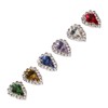30pcs Sew On Rhinestones 6 Colors DIY Handcraft Glass Rhinestone
