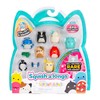 Squish-a-longs Mini-Squish 8-Pack (Wave 3, Style 4) - Clownfish, Elephant,