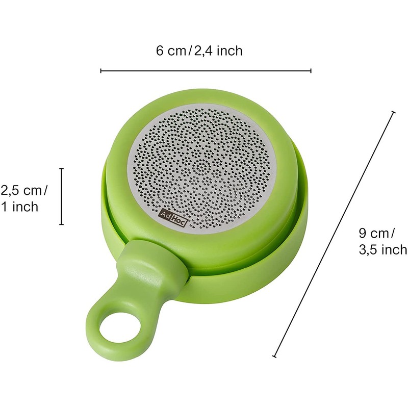 AdHoc TE33 MagTea Magnetic Tea Filter with Drainer MagTea, Green,