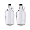 FastRack 0.5 Gallon Clear Glass Jug, Pack of 2 |