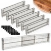 ADERTOS 7 Sets of Drawer Dividers 27.5-52 cm Adjustable Drawer
