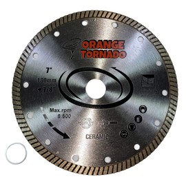 ORANGE TORNADO 7" Diamond Turbo Blade