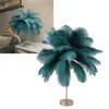 Decorative Table Lamp 30PCS Feathers USB Rechargeable Light Touch Control
