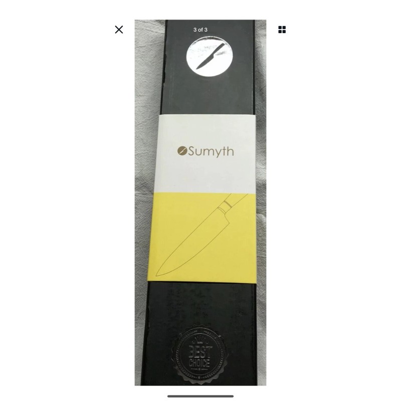 NIB Chef Knife 8" German Stainless Steel Sumyth Professional Knife