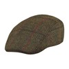 Sterkowski Norte Flat Cap Harris Tweed Peaked Cap for Men