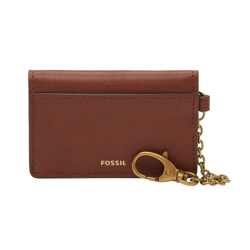 Fossil Women's Valerie Card Case, brown