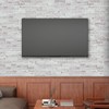 TORURAL 100 Whitewash Red Faux Brick Wall Tiles, 3D Thin