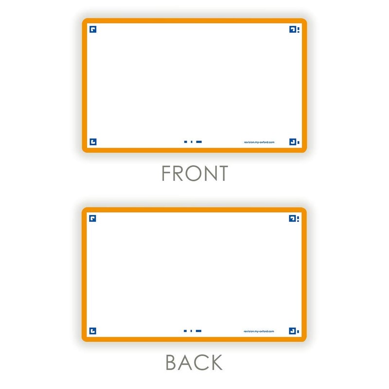 Oxford Flash 2.0 Index Cards A7, Flashcards, 75 x 125