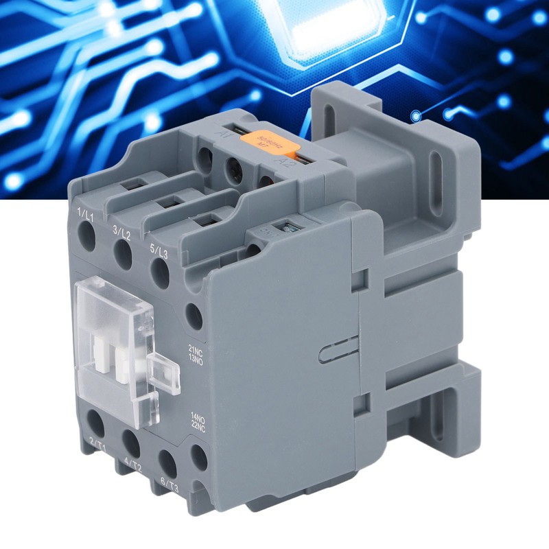 AC Contactor Copper Coil 3 Phase 1 NO 1 NC