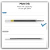 Glamza Ballpoint Pens 0.7mm Blue Ink – Retractable Writing Pens