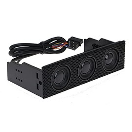 Sedna - 5.25 inch Computer Case Optical Drive Bay Stereo Speaker