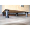 Xntun 12 Pack Black Cabinet Leveler Legs Adjustable Furniture Legs