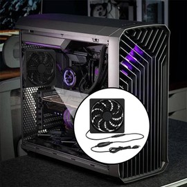 USB Computer Cooling Fan | Powerful External PC Cooling Fan USB Powered Fan - Versatile Portable Cooling Fan Router Cooling Fan for Industrial Equipment