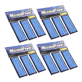 MaximalPower Replacement 12 Pack Washable Reusable Wet/Dry Mopping Pads for iRobot Braava Jet 240 (12)