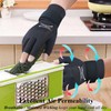 2 Pairs Copper Arthritis Gloves for Women Men, Fingerless Compression