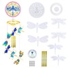 Wind Chimes Resin Molds Silicone Kit Bundle, Dragonfly Epoxy Mold