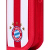 FC Bayern München FCB Pencil Case with Stripes Red /