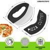 Urbanstrive Heavy Duty Stainless Steel Pizza Cutter with Cover, Super