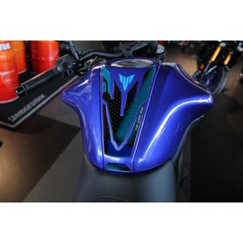 Tankpad Motorcycle Sticker Compatible with Yamaha MT-125 Icon Blue 2024 X507912VA