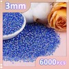 6000Pcs 3mm Resin Jelly Rhinestones with 3Pcs 10ml B7000 Jewelry