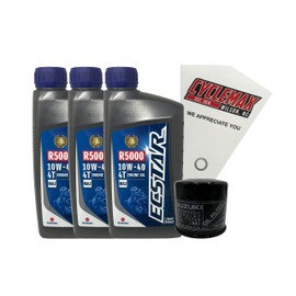Cyclemax Standard Oil Change Kit compatible with 2006-2022 Suzuki GSX-R600