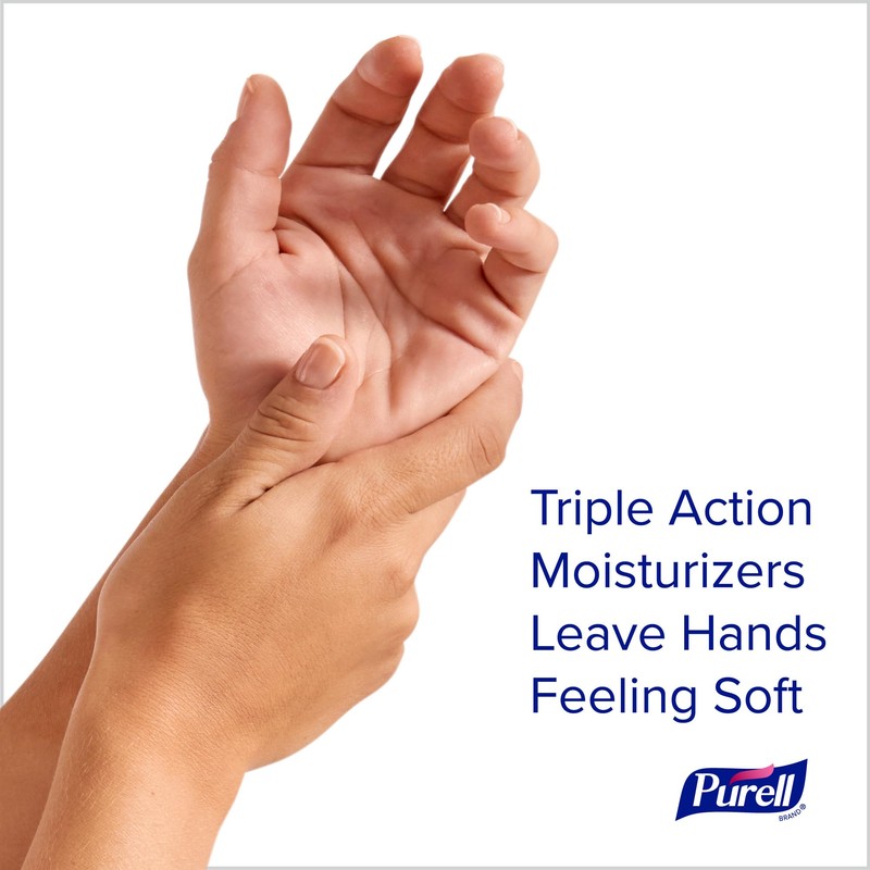 PURELL Advanced Hand Sanitizer Soothing Gel, Fresh Scent, 12 fl