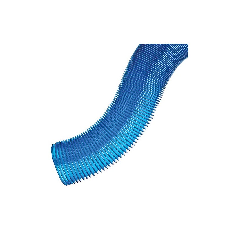 Rockler 4” Dust Collection Hose - Durable Blue Translucent Color