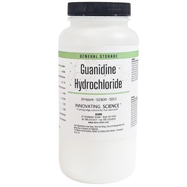 Innovating Science Ultrapure Guanidine Hydrochloride, 500g | High-Purity Crystalline Powder for Laboratory & Biochemical Applications | Greater Than or Equal to 99.0% Purity | RNase & DNase Free