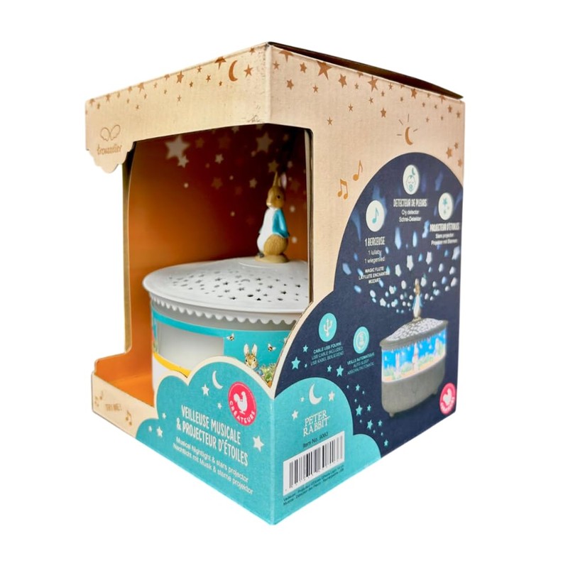 Trousselier - Music Night Light & Starry Sky Peter Rabbit