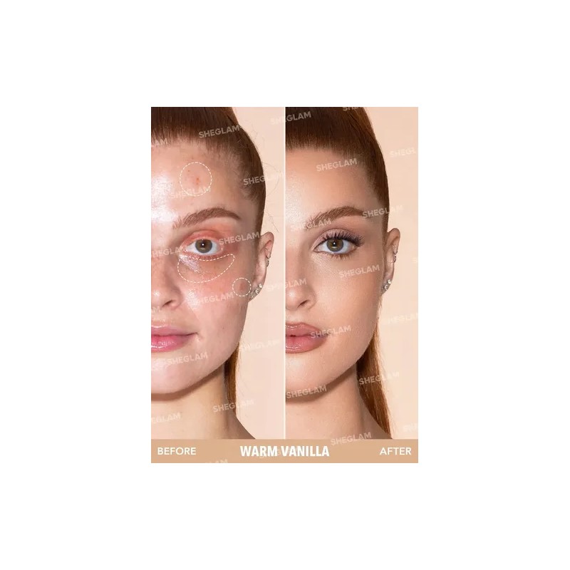 Sheglam Perfect Skin Corrector Alta Cobertura - Warm Vanilla